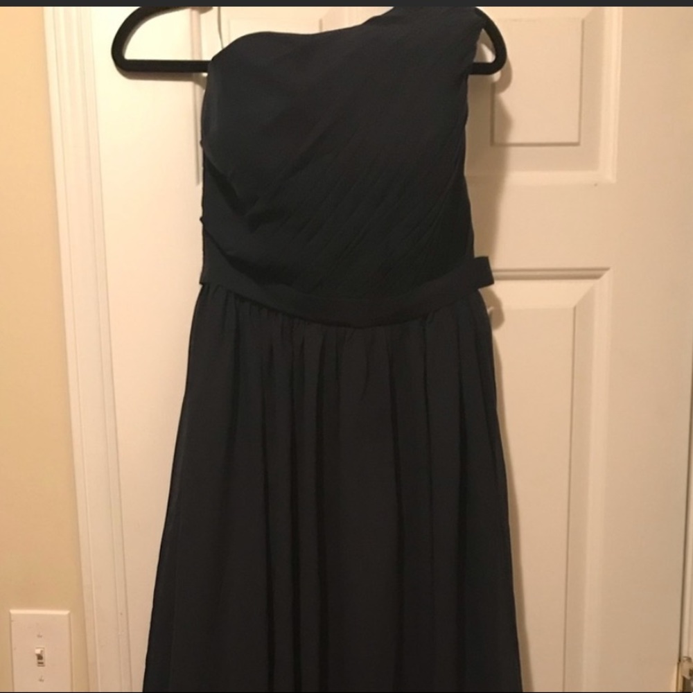 Navy Blue Bridesmaid Dress